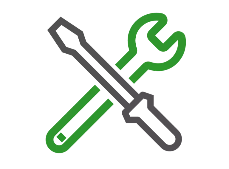 ikona klucz i śrubokręt