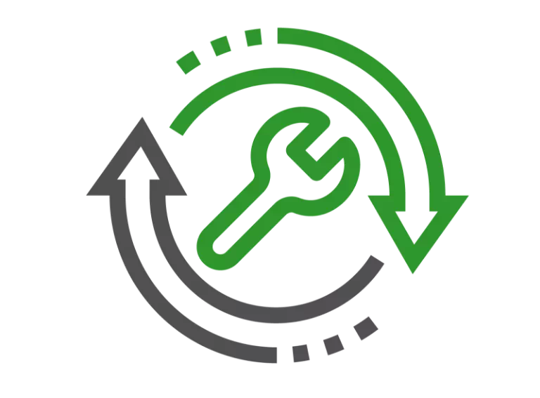 ikona klucz w strzałkach